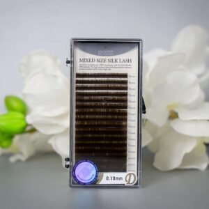 Marrón Mixed Size Silk Lash (8mm-16mm)